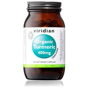 Viridian Organic Turmeric 400mg - 90 Veg Caps - RightNutri-Supplements