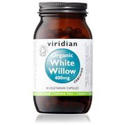 Viridian Organic White Willow 400mg Veg Caps - 90's - RightNutri-Supplements