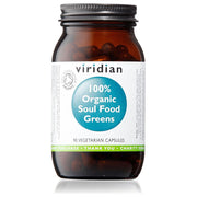 Viridian Soul Food Greens Veg Caps Organic - 90's - RightNutri-Supplements