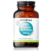 Viridian Spirulina 500mg Organic - 60 Veg Caps - RightNutri-Supplements