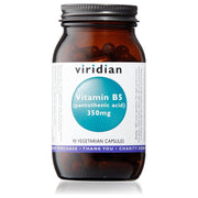 Viridian Vitamin B5 (Pantothenic Acid) 350mg Veg Caps - 90's - RightNutri-Supplements