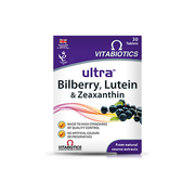 Vitabiotics Ultra Bilberry, Lutein and Zeaxanthin - 30 tabs - RightNutri-Supplements