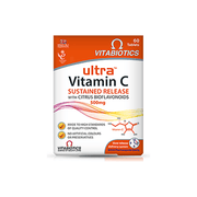 Vitabiotics Ultra Vitamin C Sustained Release (SR) & Bioflavenoids - Double Pack - 120 tabs - RightNutri-Supplements